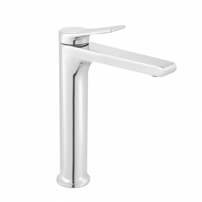 Змішувач для раковини високий Arvin, Chrome (k30)  QTARV269CRM48639 Qtap QTAP