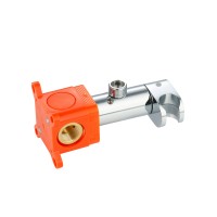 Набір для гігієнічного душу Inspai-Varius, Chrome  округлий прогресивний картридж QTINSVARCRMV00440601 Qtap QTAP фото 4