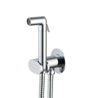 Набір для гігієнічного душу Inspai-Varius, Chrome  округлий прогресивний картридж QTINSVARCRMV00440601 Qtap QTAP фото 2