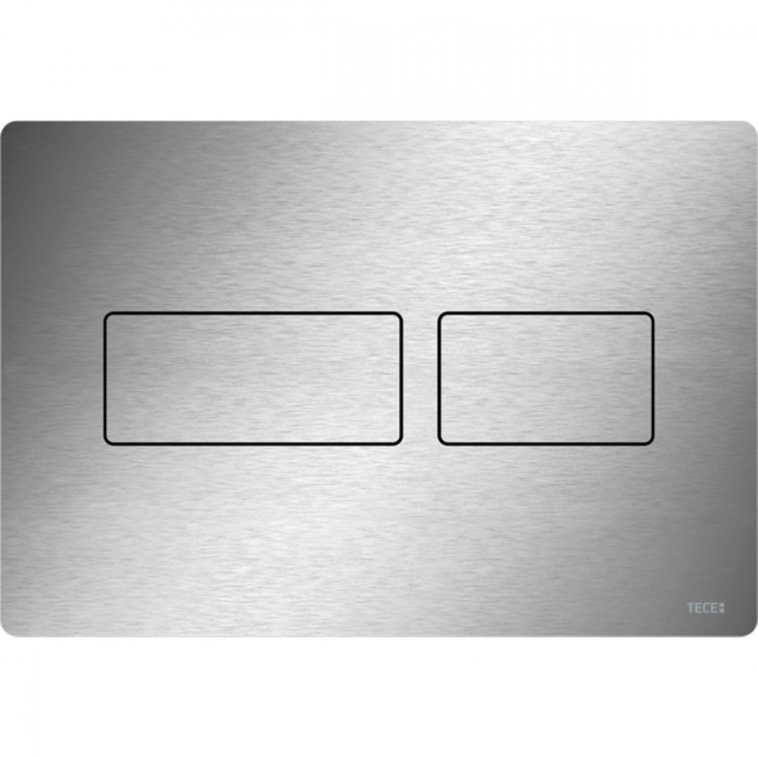 9240434 TECEsolid Панель змиву для унітазу, нержавіюча сталь, anti-fingerprint (1 сорт) TECE фото 1