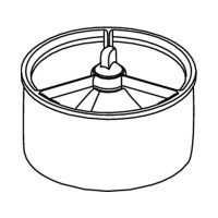 660015 Сухий гідрозатвор для сифону (1 сорт) TECE фото 1
