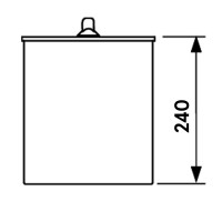 660015 Сухий гідрозатвор для сифону (1 сорт) TECE фото 2