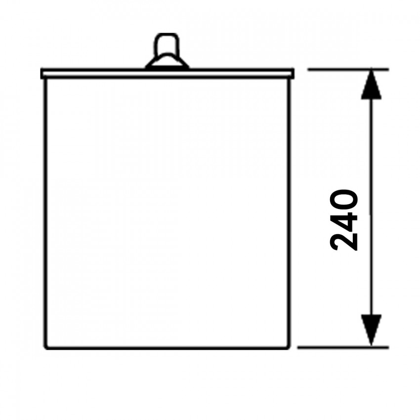 660015 Сухий гідрозатвор для сифону (1 сорт) TECE фото 2