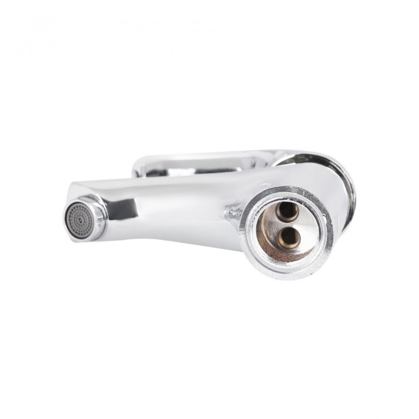 Змішувач для раковини низький Mars 001, Chrome (k40) LDMAR001CRM34871 Lidz LIDZ фото 2