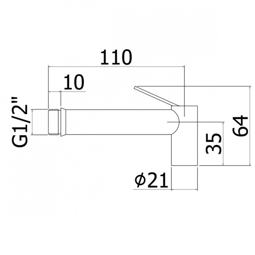 ZDUP128ST TWEET LOCK Набір гігієнічного душу прихованого монтажу, сталь (1 сорт) Paffoni фото 3