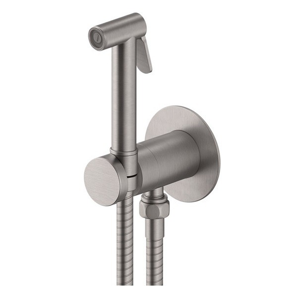 ZDUP128ST TWEET LOCK Набір гігієнічного душу прихованого монтажу, сталь (1 сорт) Paffoni