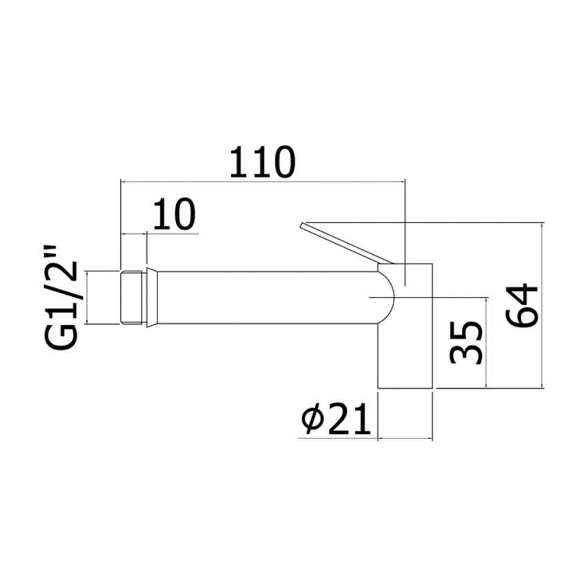 ZDUP128CR TWEET LOCK Набір гігієнічного душу прихованого монтажу, хром (1 сорт) Paffoni фото 3
