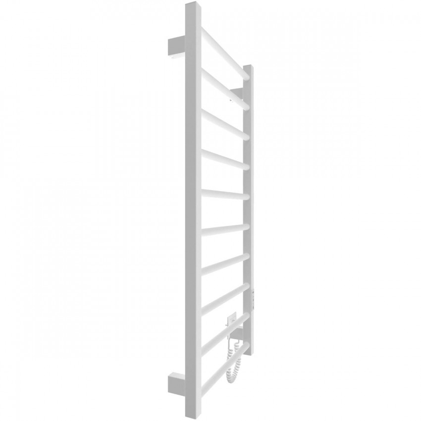 6.1.0803.06.WM Рушникосушка ел. HF Leeds  970x430 білий мат, в комплекті з прих.підкл (1 сорт) Hygge Family фото 3