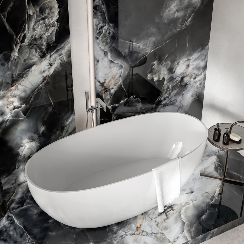 GRES CALMNESS BLACK RECT (1 сорт) CERRAD фото 2