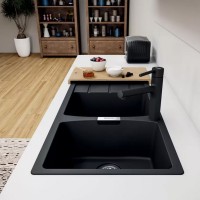 115.0621.592  Змішувач Centro, чорний матовий (1 сорт) Franke