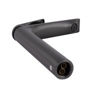 Змішувач для раковини високий Vlasta New, Gunmetal Black PVD (k35) QTVLA269GMB45653 Qtap QTAP фото 2