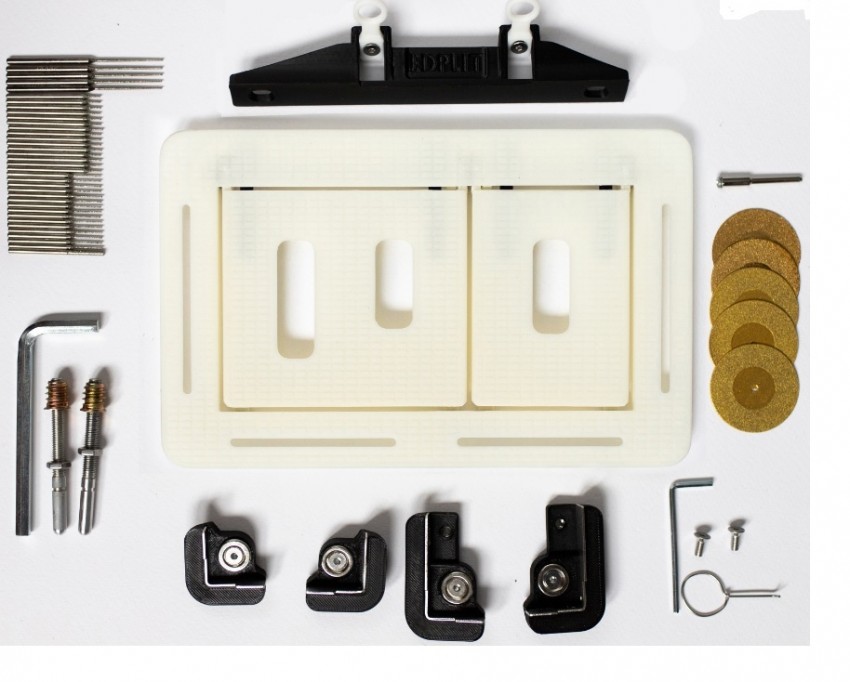 E10002 Прихована кнопка змиву Edplit Whisper  CWGS (Geberit Sigma) (1 сорт) EDPLIT фото 2