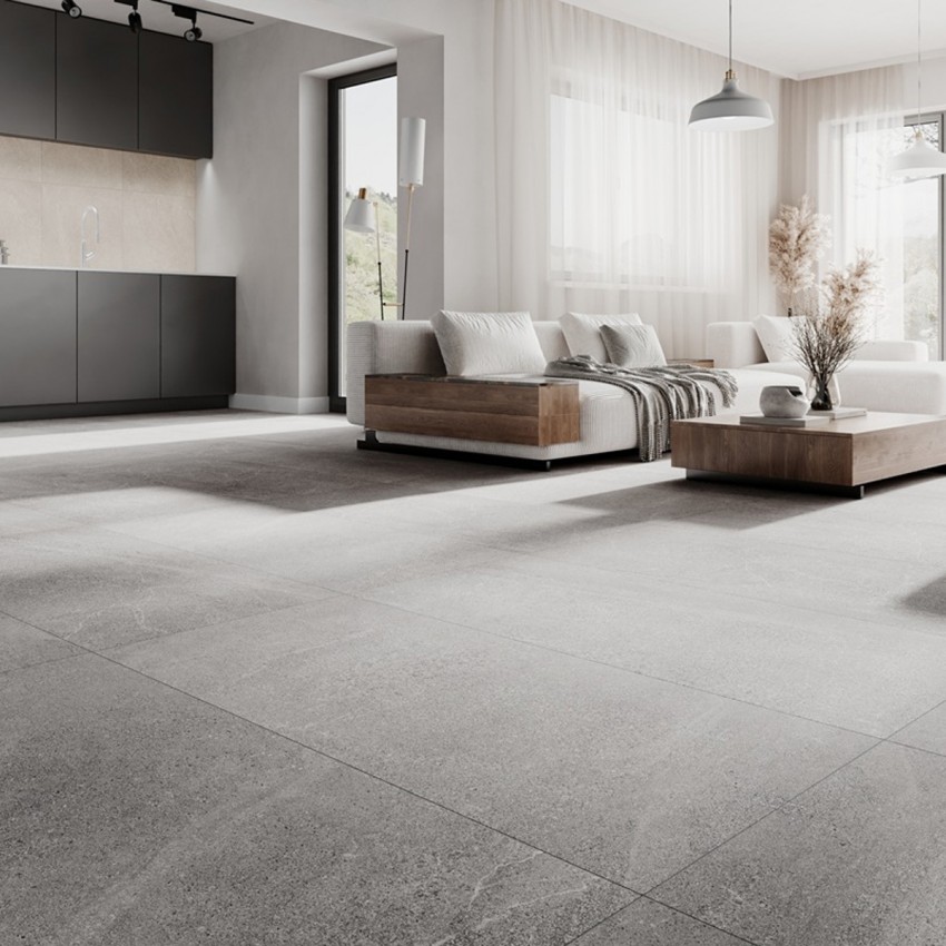 Mora Soft Grey Rect (1 сорт) CERAMICA DESE0