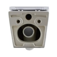 DFL0460111W Flow Унітаз підвісний 495*365*365mm з кришкою soft-close, Vortex Flush, білий глянець (1 сорт) DEVIT фото 4