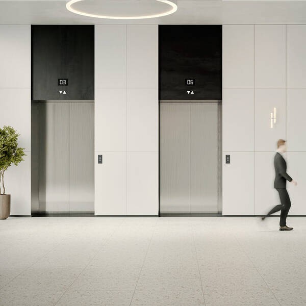 GRES MONOLIGHT EXTERIOR WHITE RECT CERRAD фото 2
