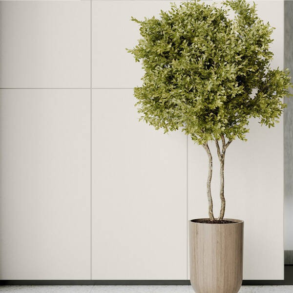 GRES MONOLIGHT EXTERIOR WHITE RECT CERRAD