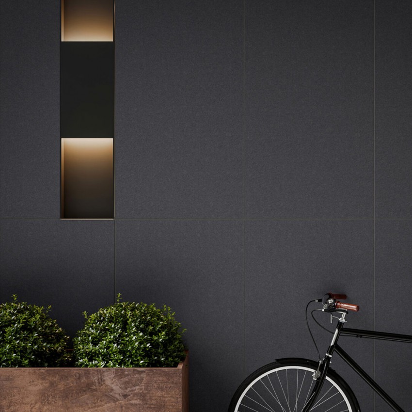 GRES MONOLIGHT EXTERIOR ANTHRACITE (MX14) RECT. (1 сорт) CERRAD