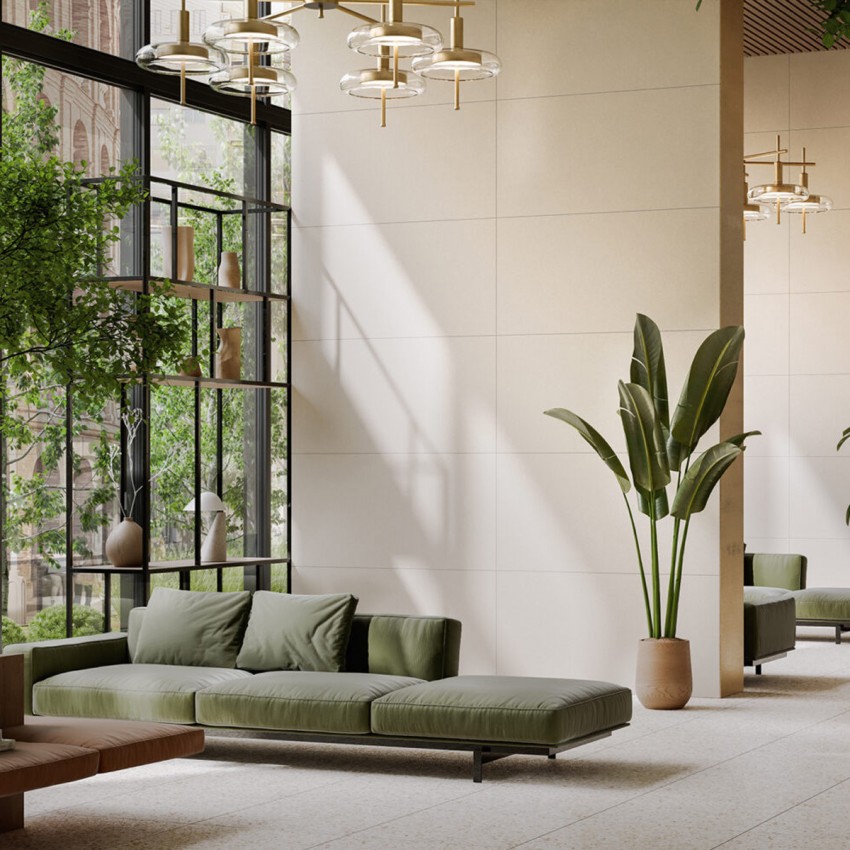 GRES MONOLIGHT EXTERIOR BEIGE (MX03) RECT. (1 сорт) CERRAD