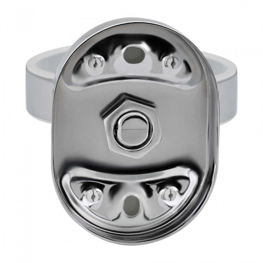 Дозатор для рідкого мила Oreo 0202, Chrome настінний LDORE0202CRM22084 Lidz LIDZ фото 3