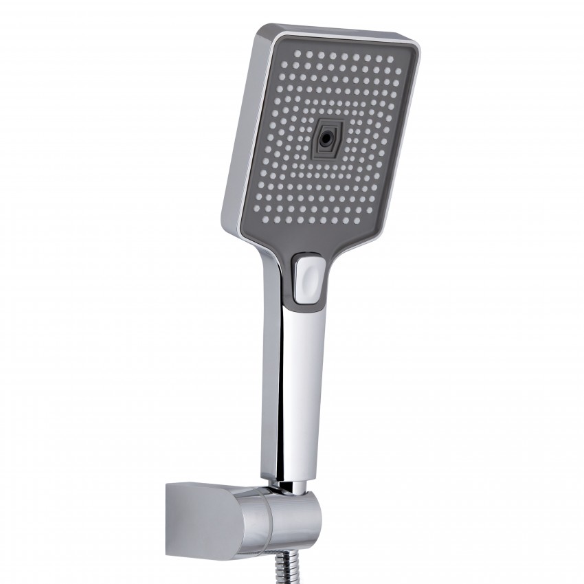 Змішувач для ванни Aries, Chrome (k35) з душовим гарнітуром QTARI259CRM45559 Qtap QTAP фото 3