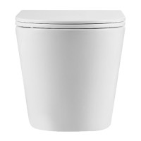 DCA0530111W Calma Унітаз підвісний 515x355x365mm з кришкою soft-close, Vortex Flush, білий глянець (1 сорт) DEVIT фото 2