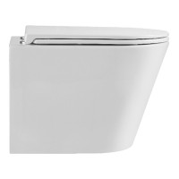 DCA0530111W Calma Унітаз підвісний 515x355x365mm з кришкою soft-close, Vortex Flush, білий глянець (1 сорт) DEVIT фото 3