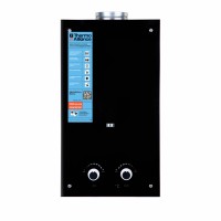 Колонка газова димохідна 10 л панель зі скла Black JSD20-10GD Thermo Alliance