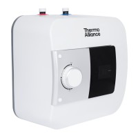 Водонагрівач електричний 10 л вертикальний під мийку, мокрий ТЕН 1,5 кВт SF10S15N Thermo Alliance Thermo Alliance фото 2