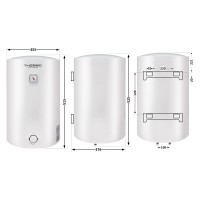 Водонагрівач електричний 30 л універсальний, мокрий ТЕН 1,5 кВт D30VH15Q1 Thermo Alliance Thermo Alliance фото 1