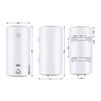 Водонагрівач електричний 80 л SLIM вертикальний, мокрий ТЕН 1,5 кВт D80V15Q2 Thermo Alliance Thermo Alliance фото 1