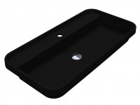 Умивальник OCEAN 800 MIRASTONE BLACK SHINE Miraggio MIRAGGIO