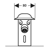 116.209.21.1 Змішувач для умивальника Geberit Bambini живлення від мережі (1 сорт) GEBERIT фото 1