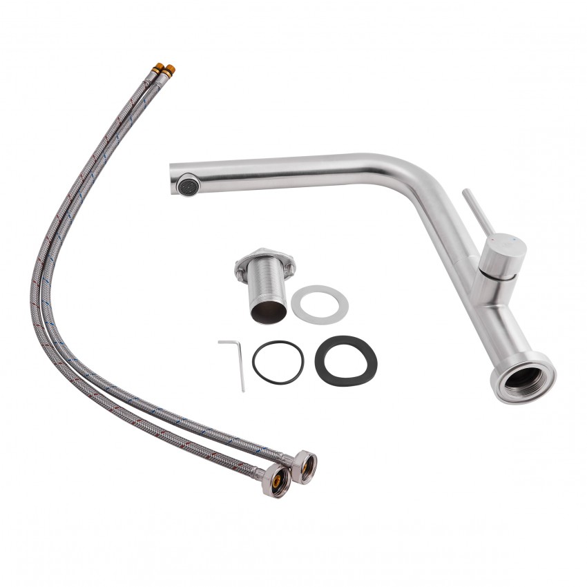 Змішувач для кухні Zdenek, Brushed Nickel PVD (k35) QTZDN9032103FC Qtap QTAP фото 3