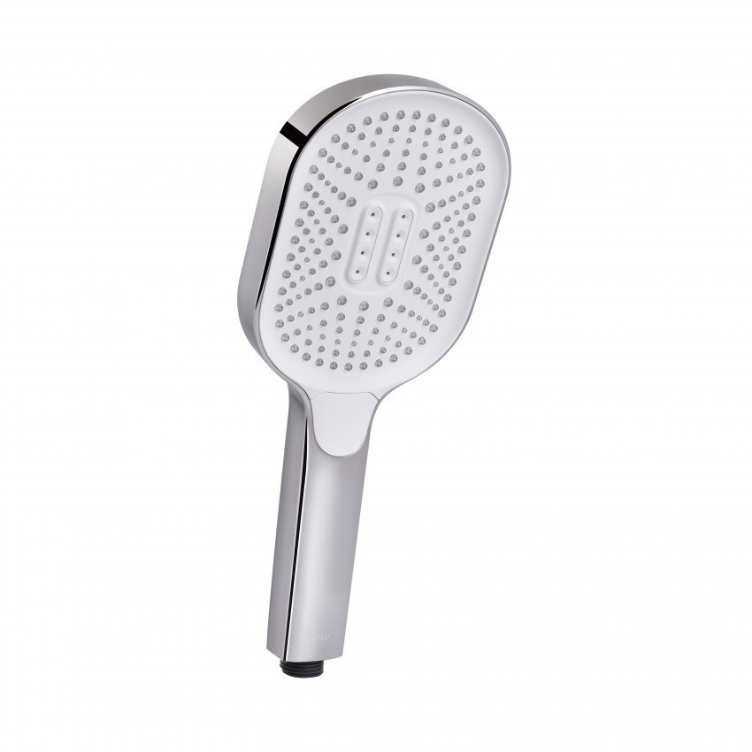 Лійка для ручного душу Rucni, 140×110 мм, Chrome округла QTRUC125CRM45960 Qtap QTAP