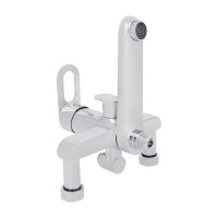 Душова система універсальна Latwa 1031,Chrome (k35) на три споживача (з виливом)  LDLAT1031CRM48993 Lidz LIDZ фото 4