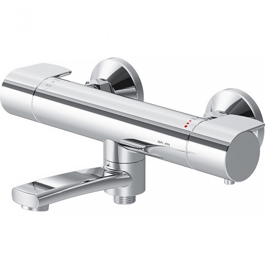 F85A50000 X-Joy S, змішувач для ванни/душу, хром (1 сорт) AM.PM