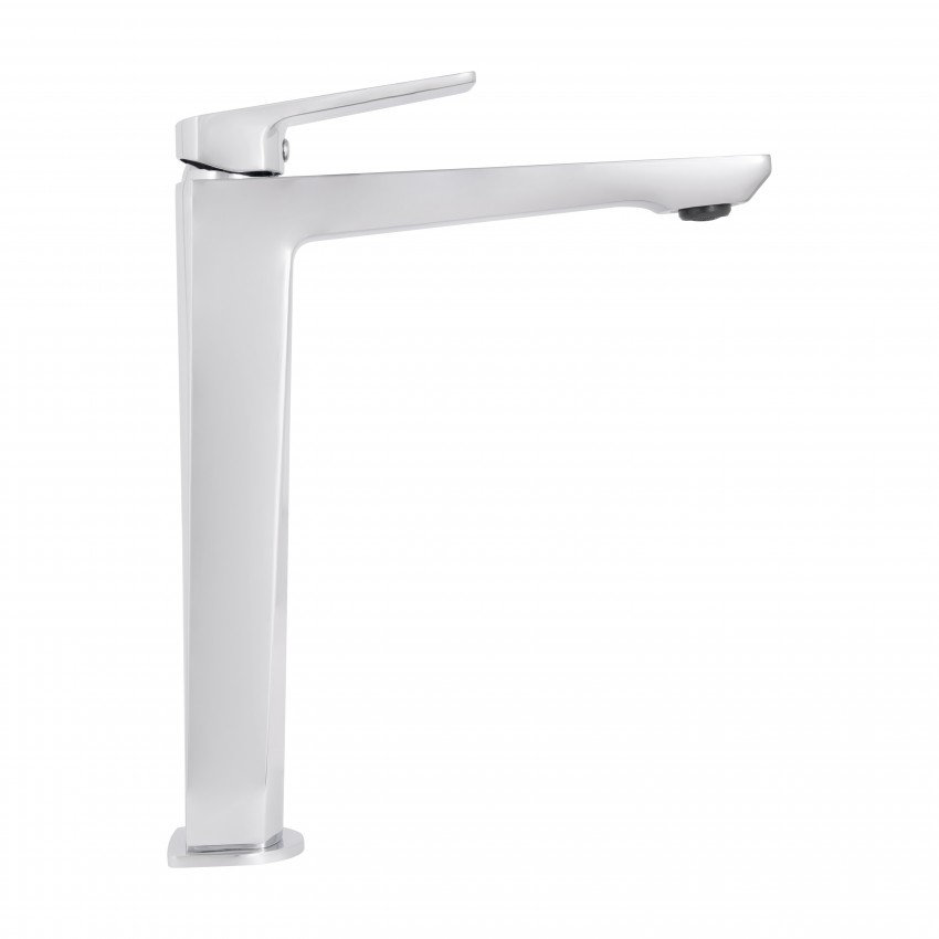 Змішувач для раковини високий Crow, Chrome (k35)  QTCRO269CRM48645 Qtap QTAP фото 3