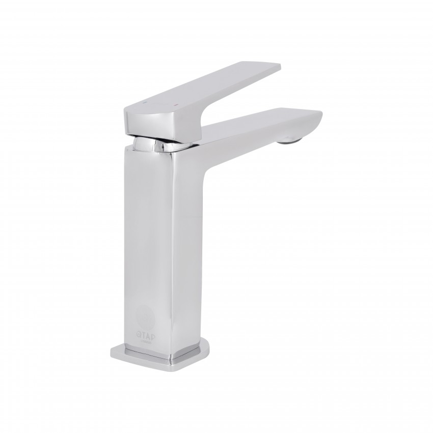 Змішувач для раковини низький Crow, Chrome (k35)  QTCRO270CRM48644 Qtap QTAP фото 2