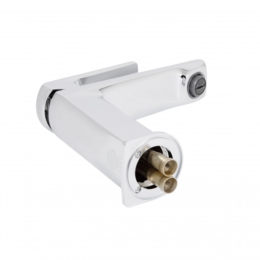 Змішувач для раковини низький Crow, Chrome (k35)  QTCRO270CRM48644 Qtap QTAP фото 4