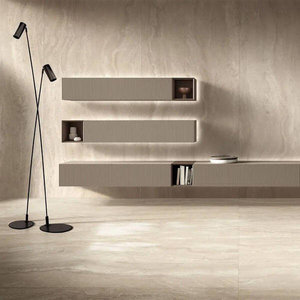 781139 AUTH GOLD TRAVERTINE SILK 60X120 6MM FLORIM GROUP
