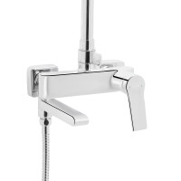 Душова система універсальна Arvin,Chrome (k30) на три споживача (з виливом)  QTARV111CRM48643 Qtap QTAP фото 2