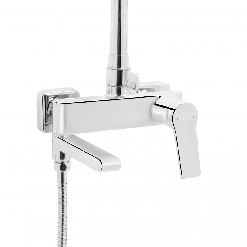 Душова система універсальна Arvin,Chrome (k30) на три споживача (з виливом)  QTARV111CRM48643 Qtap QTAP фото 2