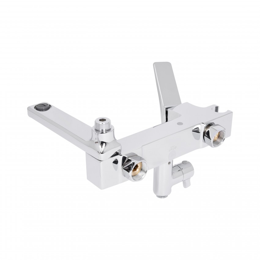 Душова система універсальна Nando,Chrome (k35) на три споживача (з виливом)  QTNAN111CRM48653 Qtap QTAP фото 4