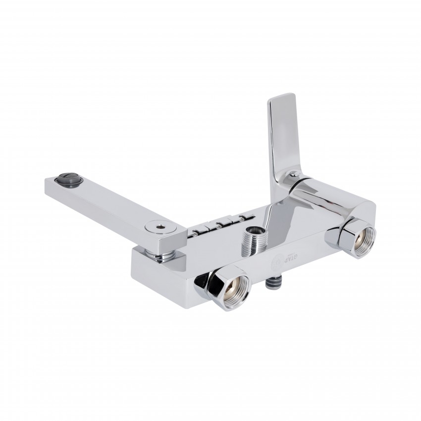 Душова система універсальна Crow,Chrome (k35) на три споживача (з виливом)  QTCRO111CRM48648 Qtap QTAP фото 4