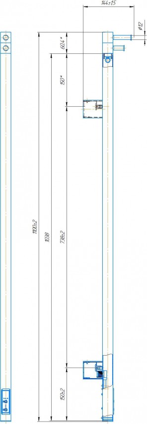 Ray Cubo-I 1100х30 TR K MARIO фото 3