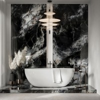 GRES CALMNESS BLACK RECT (1 сорт) CERRAD фото 3