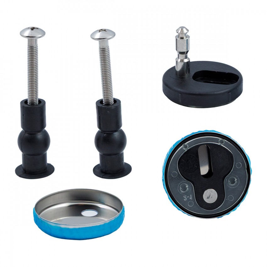 Кріплення д/кришки 3013155 ACQUA, soft-close, quickfix (1 сорт) DEVIT