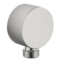 D113100000030BN Flow Підключення для душового шлангу , brushed nickel (1 сорт) DEVIT