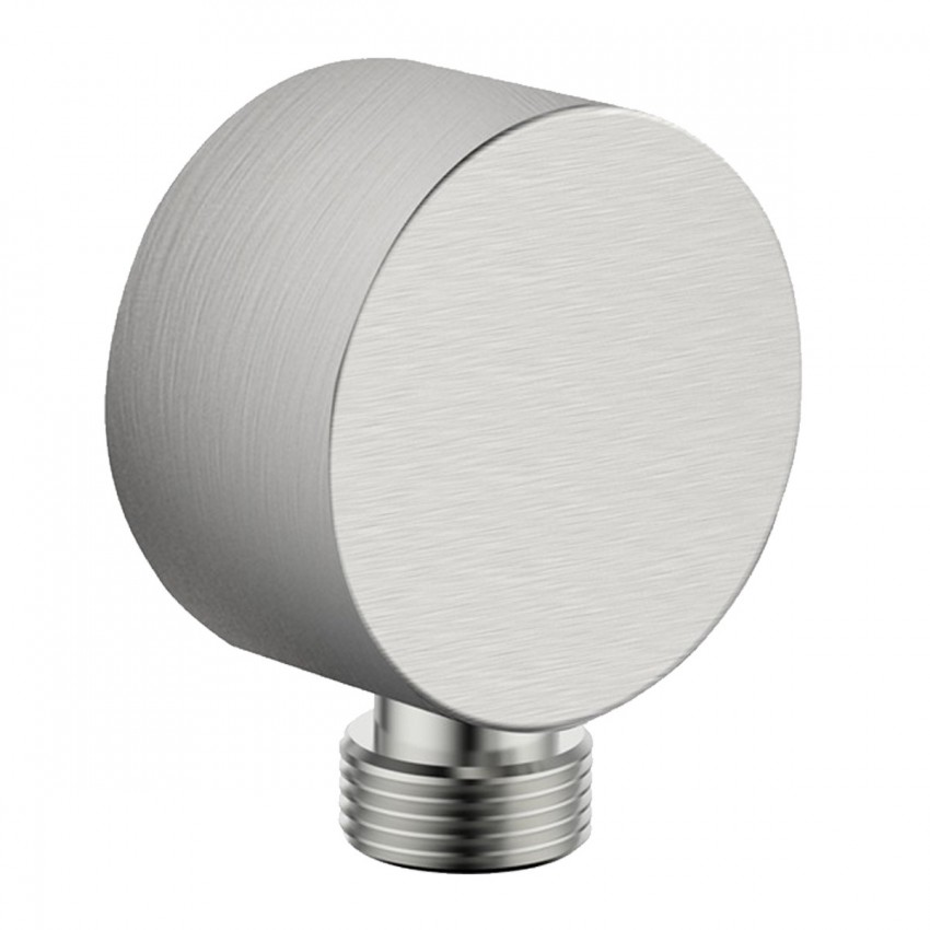 D113100000030BN Flow Підключення для душового шлангу , brushed nickel (1 сорт) DEVIT
