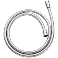 D113000001000C Flow Душовий шланг з латунними гайками G1/2’’ довжиною 1,5 м, хром (1 сорт) DEVIT фото 2